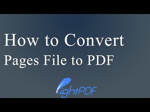 How to Convert Pages File to PDF on Mac