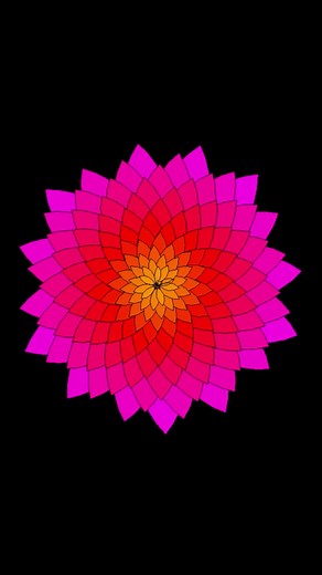 Cómo dibujar una flor de loto con Python