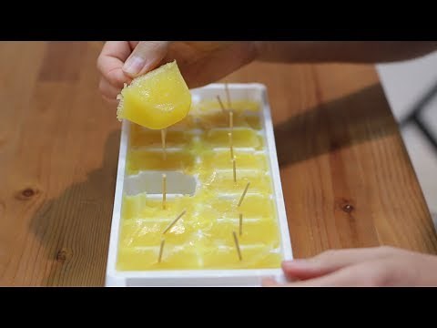 How to Make Popsicles - Easy Ice Cube Tray Popsicles Recipe