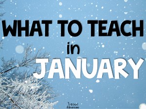 January Library Lessons • The Trapped Librarian