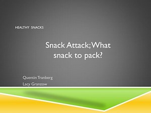 Healthy Snacks