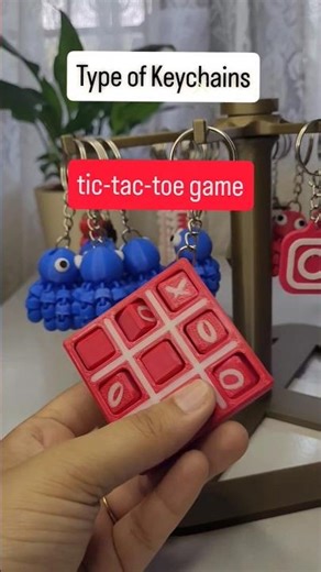 ✨ 3D Printed Keychains | Unique Designs | Viral Shorts 🔑 #shorts