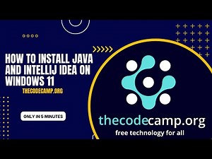 How to Install Java JDK 11 and Intellij IDEA on Windows 11