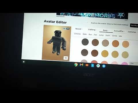 how to make your character look like a dummy in roblox