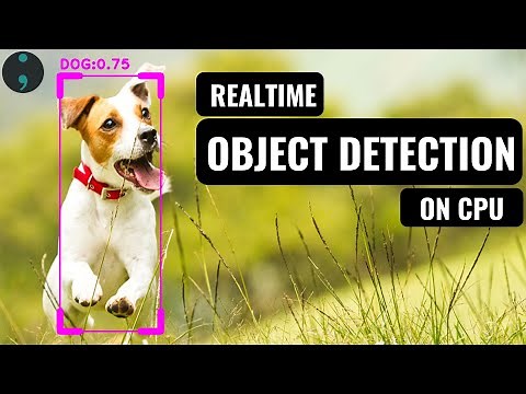 Realtime Object Detection Using OpenCV Python ON CPU | OpenCV Object Detection Tutorial