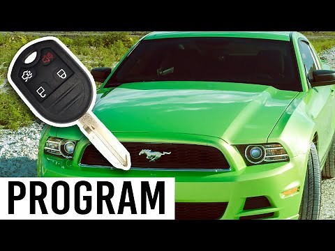 EASY: How to Program Ford Mustang Key (2005-2014)