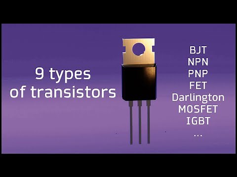 9 Types of Transistors and How They Work ⚡ How a Transistor Works (Part 2)