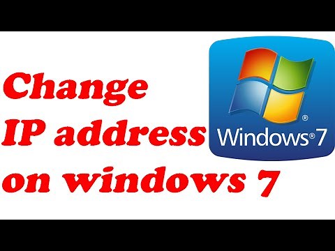 How to change ip address on windows 7 computer