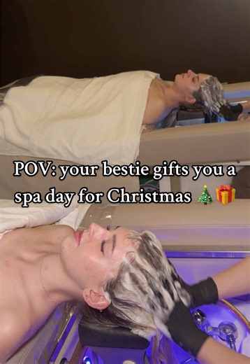 Besties deserve the best 💯 Sawadee Aqua Spa is the answer every time ‼️ #scottsdalespa #headspa #thaimassage #sawadeeaquaspa #christmasgiftidea