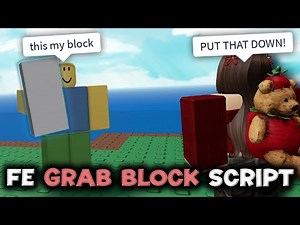 FE Grab Part Script Showcase - ROBLOX EXPLOITING