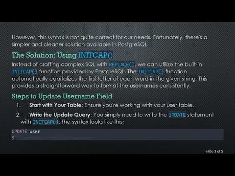 How to Efficiently Update String Values in PostgreSQL Queries