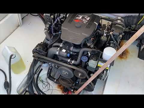 Démarrage Mercruiser MPI 4,3L