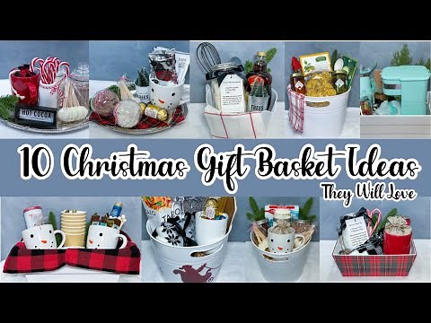 10 BUDGET FRIENDLY Gift Baskets & Trays They Will Love
