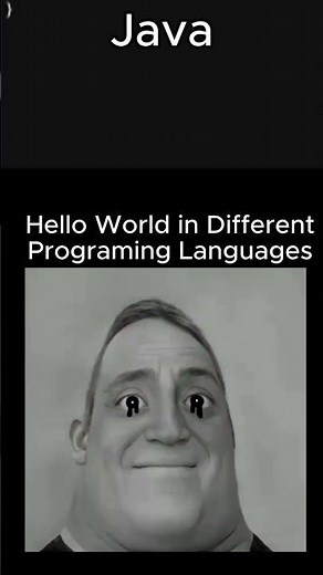 Hello World In Different Programming Languages