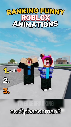 Ranking Funniest Roblox Animations!😂 #jumpstyle