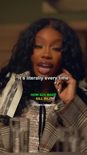 How SZA Made Kill Bill #sza
