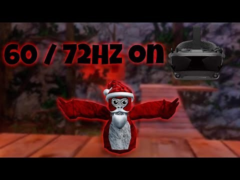 How to get 60 and 72 hz on valve index