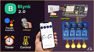 ESP8266 IoT Project with Blynk Automation - 2025