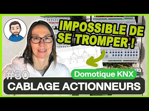 Réussir le câblage des ACTIONNEURS KNX - Méthodes, techniques et schémas [Domotique KNX]