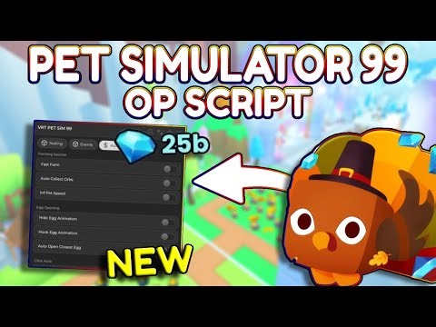 *NEW* Pet Simulator 99 OP Script (PASTEBIN) 2025