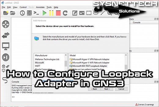 How to Configure Loopback Adapter in GNS3 | Easy Guide!