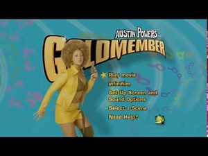 Austin Powers: Goldmember - DVD Menu Walkthrough