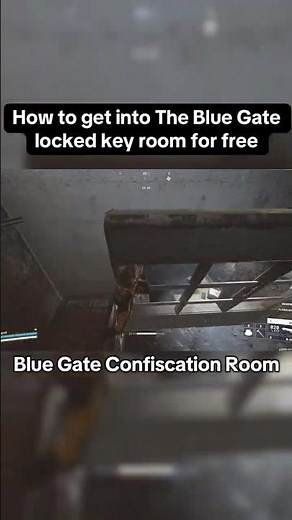 How to get into the blue gate confiscation room with no key 😮 #arcraiders #arc #arcraidersglitch