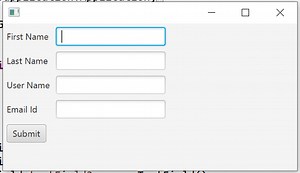 JavaFX GridPane Example