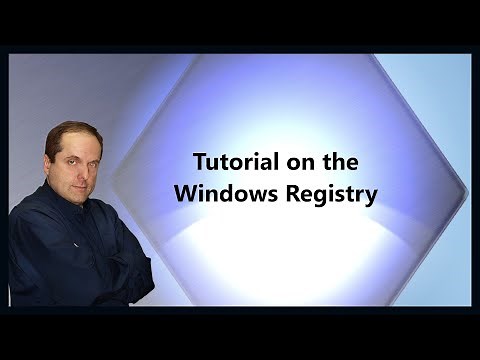 Tutorial on the Windows Registry