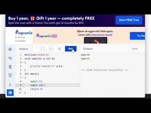 What is a function in a c program? 