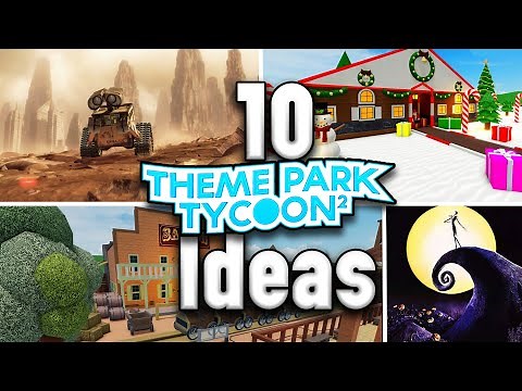 10 IDEAS for BEGINNERS | Theme Park Tycoon 2