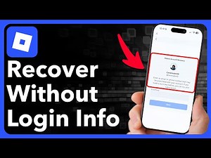 How To Recover Roblox Account Without Email Or Password