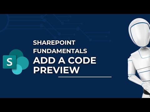 Add a Code Preview/Snippet to Your Site | Microsoft SharePoint Fundamentals