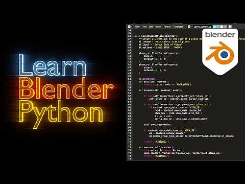 Free Blender Python Course for Artists (2025)