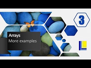 Arrays Part 3 - More examples