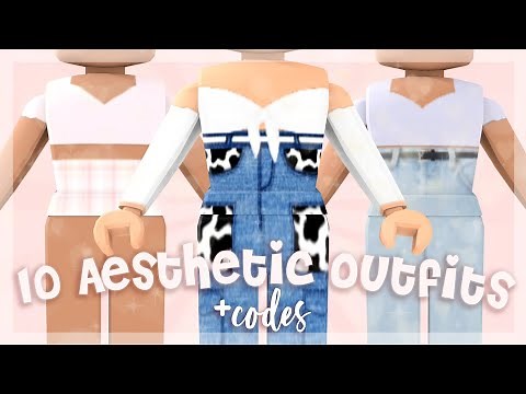 Roblox| 10 Cute and Aesthetic Outfit Codes for Roblox Bloxburg|Starz Buildz
