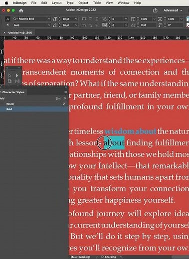 Mastering Character Styles in InDesign: A Step-by-Step Guide #AdobeInDesign #DesignTips