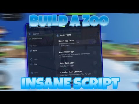🦓BUILD A ZOO SCRIPT(AUTO PLACE,AUTO OPEN + MORE!)