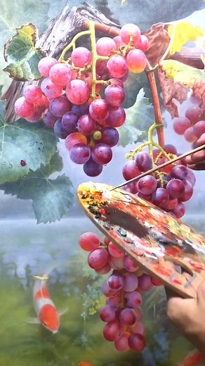 51K views · 27K reactions | This vibrant oil painting captures the...