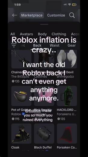 Roblox Inflation: Why Players Are Frustrated