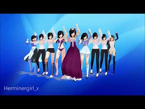 MMD - Aphmau Models - Feel the sound w/ DLs (2) {Aphmau}