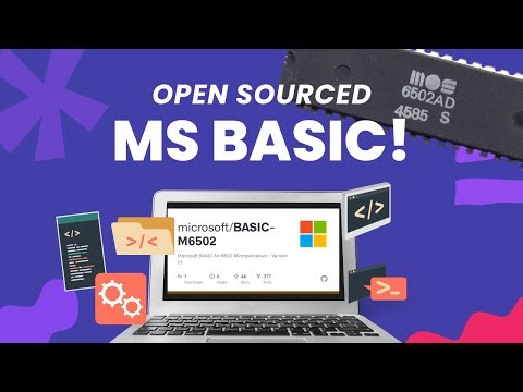 Microsoft Just Gave Away Classic BASIC Code (6502)!