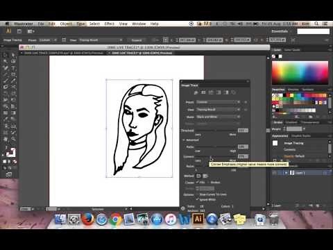 How to turn a hand drawn image into an Adobe Illustrator Artwork