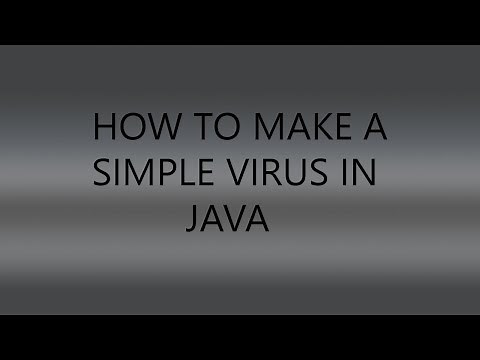 How to create a java virus (open windows)
