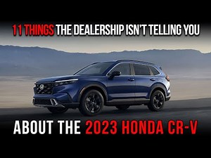 2023 Honda CR-V Tips and Tricks