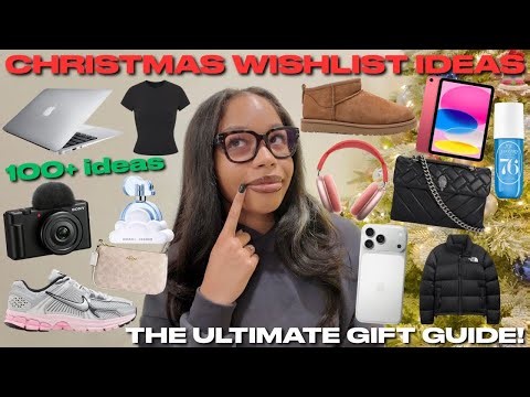 100+ CHRISTMAS GIFT IDEAS | christmas wishlist 2025 | the ULTIMATE gift guide | vlogmas day 2!