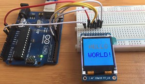 Using the 1.44" TFT ST7735 Color display with Arduino. - MYTECTUTOR