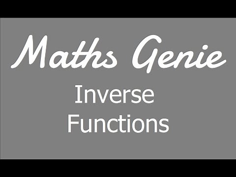 Inverse Functions