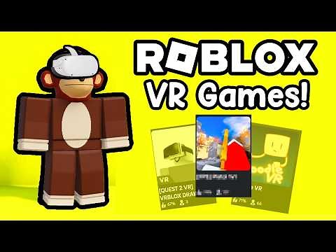 Top 10 BEST Roblox VR Games (2025)