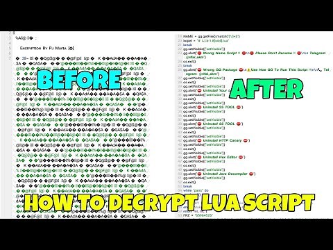 How To Decrypt Lua Script (Decrypt All Script ) | Paid Dec Tool | 2022 Method